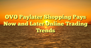 OVO Paylater Shopping Pays Now and Later Online Trading Trends